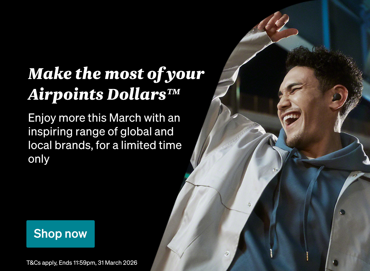 Make the most of your Airpoints Dollars this March